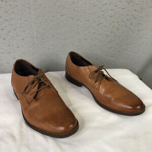 Rockport Shoes Mens Size 11 Brown Leather TruTECH Derby Dress Oxford CH1046